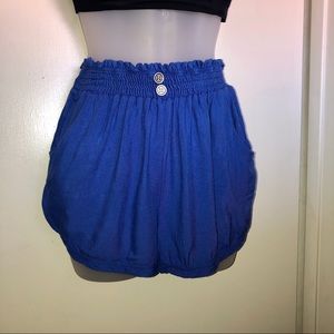 Women’s Blue Stretch Active Short - Size Small